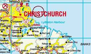 picture of Christ Church Map