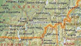 picture of Sherbrooke map